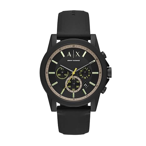 Armani Exchange Black Dial Analog Men's Watch
